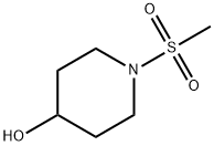 1-(METHYLSULFONYL)PIPERIDIN-4-OL 结构式