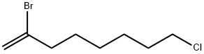 2-Bromo-8-chlorooct-1-ene Struktur