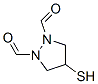 1,2-Pyrazolidinedicarboxaldehyde, 4-mercapto- (9CI) 结构式