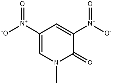 1-METHYL-3,5-DINITRO-1H-PYRIDIN-2-ONE Struktur