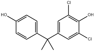 3,5-DICHLOROBISPHENOLA 结构式