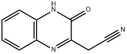 2-Quinoxalineacetonitrile,3,4-dihydro-3-oxo-(6CI,7CI,8CI,9CI) Structure