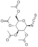 2,3,4,6-TETRA-O-ACETYL-BETA-D-GLUCOPYRANOSYL ISOTHIOCYANATE Struktur