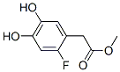 141523-25-3 Benzeneacetic acid, 2-fluoro-4,5-dihydroxy-, methyl ester (9CI)