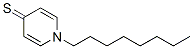 n-Octylpyridine-4-thione 结构式