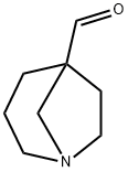 1-AZABICYCLO[3.2.1]OCTANE-5-CARBOXALDEHYDE Struktur
