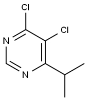 4,5-DICHLORO-6-ISOPROPYLPYRIMIDINE,141602-30-4,结构式