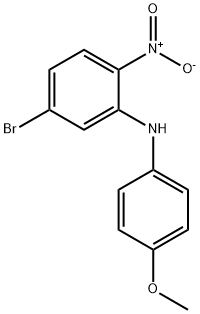 N-[4-(Methyloxy)phenyl]-2-nitroaniline Structure