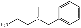 N-甲基-N-苄基-1,2-乙二胺, 14165-18-5, 结构式