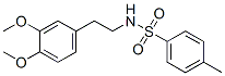 N-(3,4-Dimethoxyphenethyl)-p-toluenesulfonamide Struktur