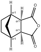 NORBORNANE-2EXO,3EXO-DICARBOXYLIC ACID-ANHYDRIDE Structure