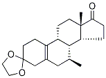 (7α)-Methyl Androstenedione 3-Ethylene Ketal Struktur