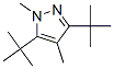 1,4-dimethyl-3,5-di-t-butylpyrazole,141665-20-5,结构式