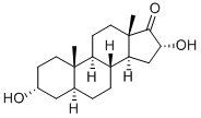 16A-HYDROXYANDROSTERONE, 14167-49-8, 结构式