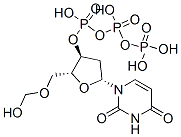hydroxymethyldeoxyuridine triphosphate 化学構造式