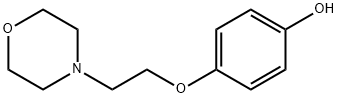 4-[2-(MORPHOLIN-4-YL)ETHOXY]PHENOL Structure