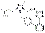 ω-1-Hydroxy Losartan Structure
