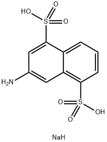3-胺-1,5-奈烯二磺酸,14170-43-5,结构式