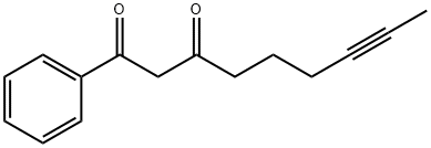 1-PHENYLNON-7-YNE-1,3-DIONE Struktur