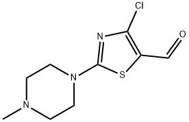 4-CHLORO-2-(1-METHYL-4-PIPERAZINYL)-5-THIAZOLECARBOXALDEHYDE