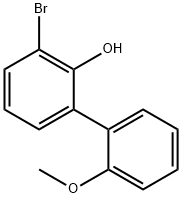 3-BROMO-2''-METHOXY-BIPHENYL-2-OL,141778-86-1,结构式