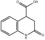 2-オキソ-1,2,3,4-テトラヒドロ-4-キノリンカルボン酸 化学構造式