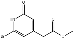 141807-52-5 6-溴-1,2-二氢-2-氧代-4-吡啶乙酸甲酯