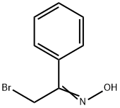 2-BROMO-1-PHENYL-1-ETHANONE OXIME Structure