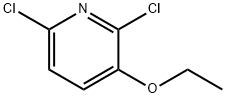 2,6-Dichloro-3-ethoxypyridine Struktur