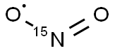 二氧化氮-15N 结构式
