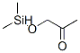 2-Propanone, 1-[(dimethylsilyl)oxy]- (9CI) Structure
