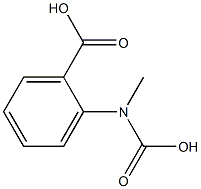 2-(carboxymethylamino)benzoic acid Structure
