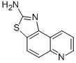 thiazolo(4,5-f)quinolin-2-amine Struktur