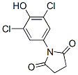 N-(3,5-dichloro-4-hydroxyphenyl)succinimide Structure