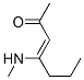 3-Hepten-2-one, 4-(methylamino)- (9CI) 结构式
