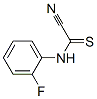 o-Fluorophenylthiocarbamoyl cyanide Structure