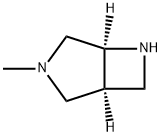 (1S,5S)-3-甲基-3,6-二氮杂双环[3.2.0]庚烷, 1419075-95-8, 结构式