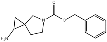 benzyl 2-amino-5-azaspiro[2.4]heptane-5-carboxylate Structure