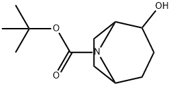 8-boc-2-hydroxy-8-azabicyclo[3.2.1]octane,1419101-30-6,结构式