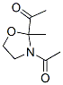 Oxazolidine, 2,3-diacetyl-2-methyl- (9CI),141916-15-6,结构式