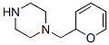 Piperazine, 1-(2H-pyran-2-ylmethyl)- (9CI) Structure