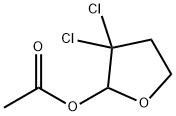 3,3-二氯四氢呋喃-2-醇醋酸酯,141942-52-1,结构式
