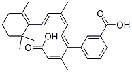 13-cis-12-(3'-carboxyphenyl)retinoic acid Structure