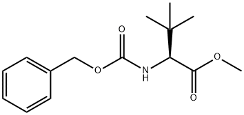 L-VALINE, 3-METHYL-N-[(PHENYLMETHOXY)CARBONYL]-, METHYL ESTER Structure