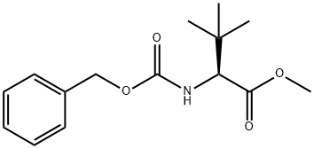 N-(BENZYLOXYCARBONYL)-DL-TERT-LEUCINE METHYL ESTER Structure