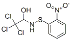 2,2,2-Trichloro-1-(2-nitrophenylthioamino)ethanol Struktur