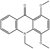 10-Ethyl-1,4-dimethyoxy-9(10H)-acridinone Struktur