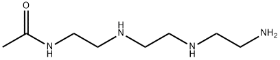 N1-乙酰三亚乙基四胺,141998-21-2,结构式