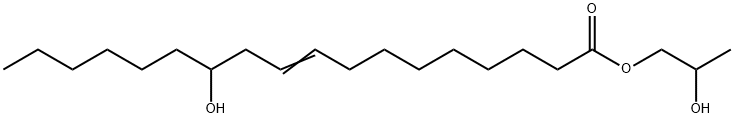 2-hydroxypropyl ricinoleate Struktur