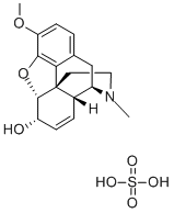 3-METHYLMORPHINE SULFATE SALT Struktur
